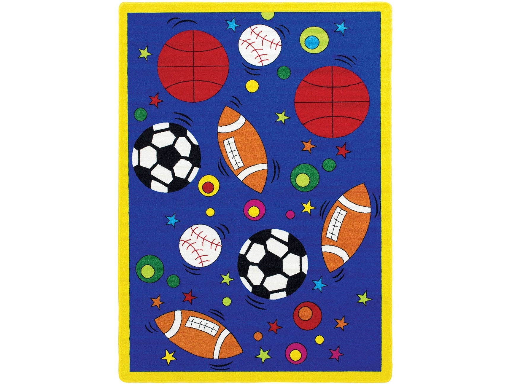 Abbey Sports 4' 9" X 6' 9" Area Rug - Ornate Home