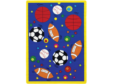 Abbey Sports 4' 9" X 6' 9" Area Rug - Ornate Home