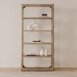 Abbott Brown Bookshelf - Ornate Home