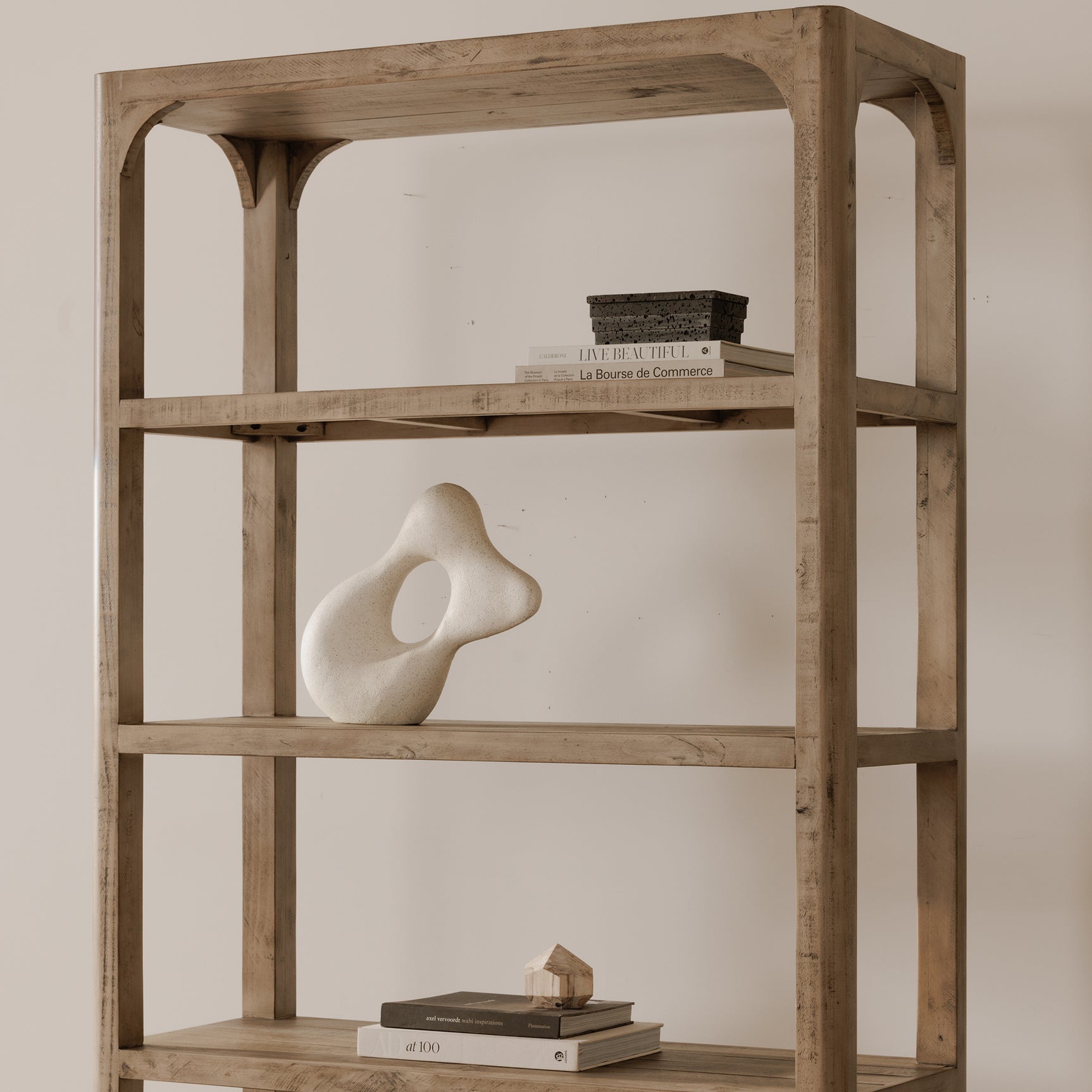 Abbott Brown Bookshelf - Ornate Home