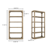 Abbott Brown Bookshelf - Ornate Home