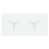 Abbott Clear/Polished Stainless Steel Dining Table - Ornate Home