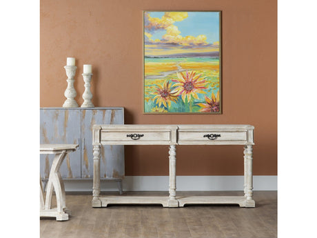 Abbott Cream/White Console Table - Ornate Home