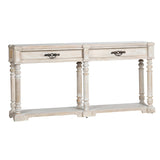 Abbott Cream/White Console Table - Ornate Home