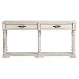 Abbott Cream/White Console Table - Ornate Home