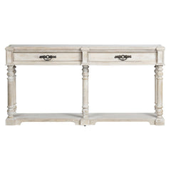Abbott Cream/White Console Table - Ornate Home