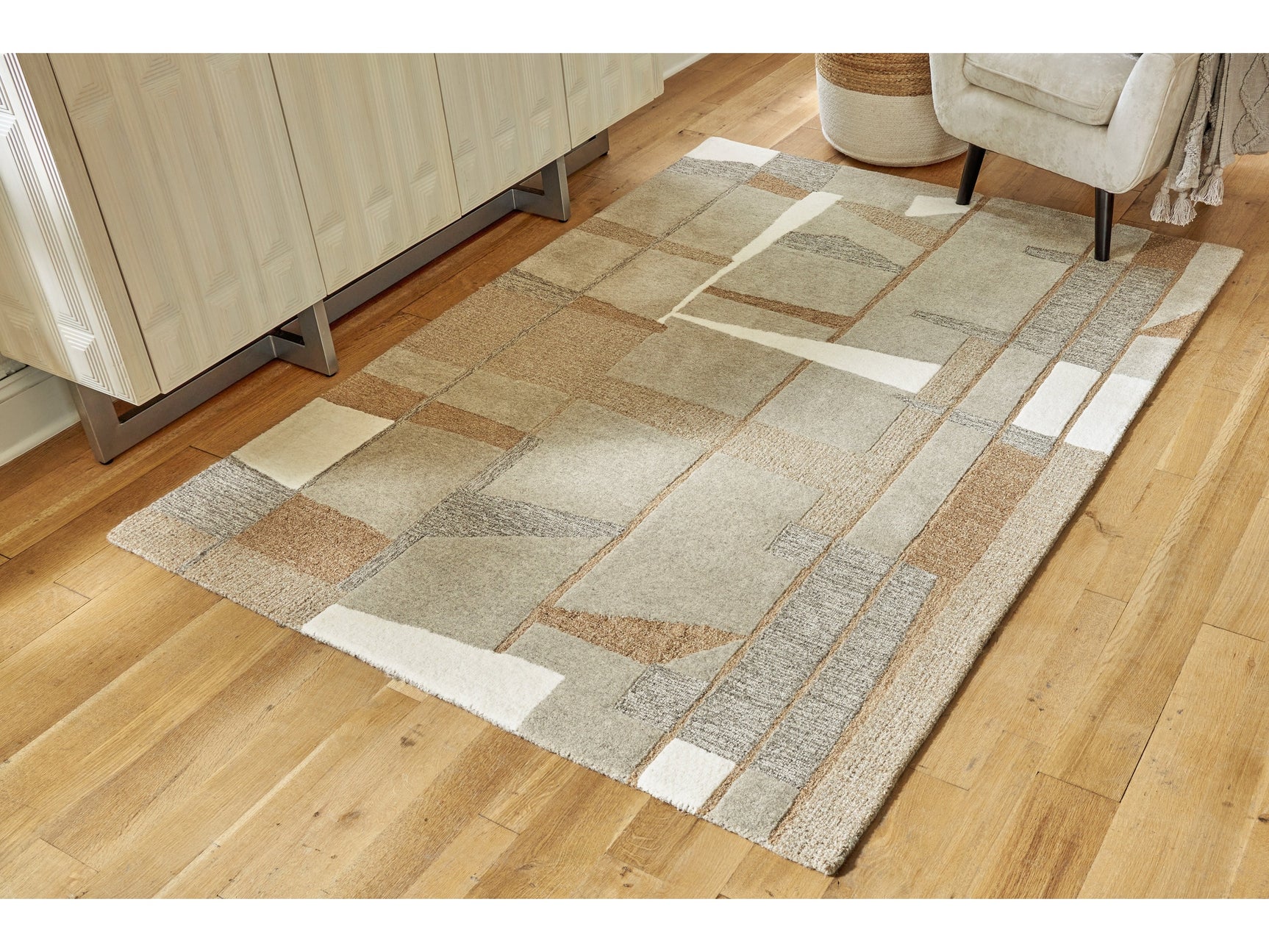 Abbotton Taupe/Gray/Caramel 8 x 10 Rug (Online Special Price) - Ornate Home