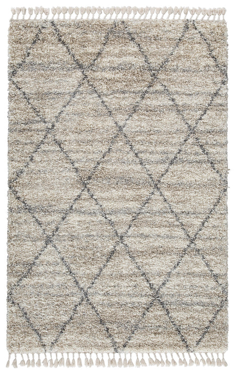 Abdalah Beige/Gray 5' x 7' Rug - Ornate Home