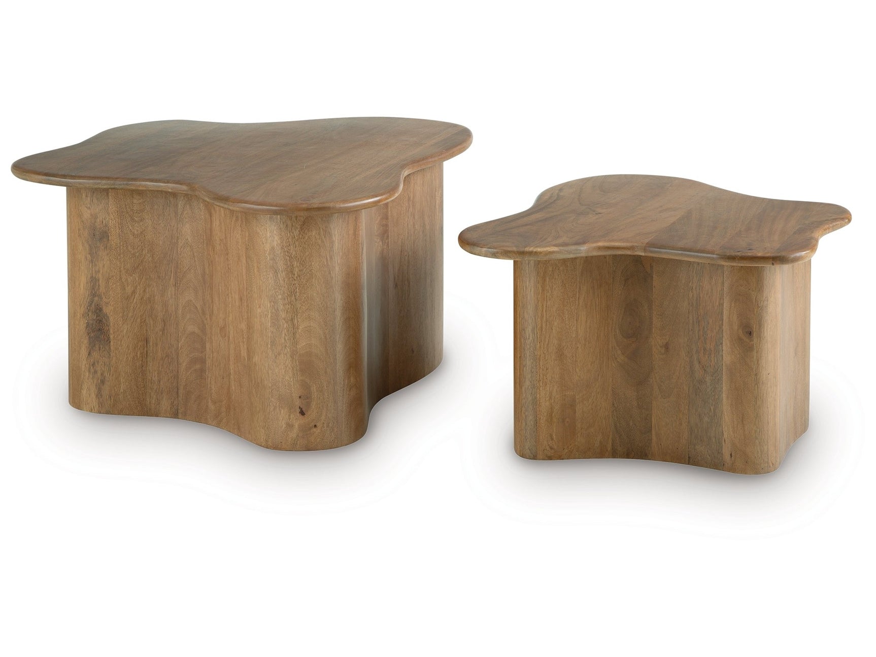 Abeford Brown Accent Cocktail Table Set (Set of 2) - Ornate Home