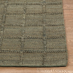 Aberdeen Jute Olive Green Rug - Ornate Home