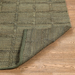 Aberdeen Jute Olive Green Rug - Ornate Home