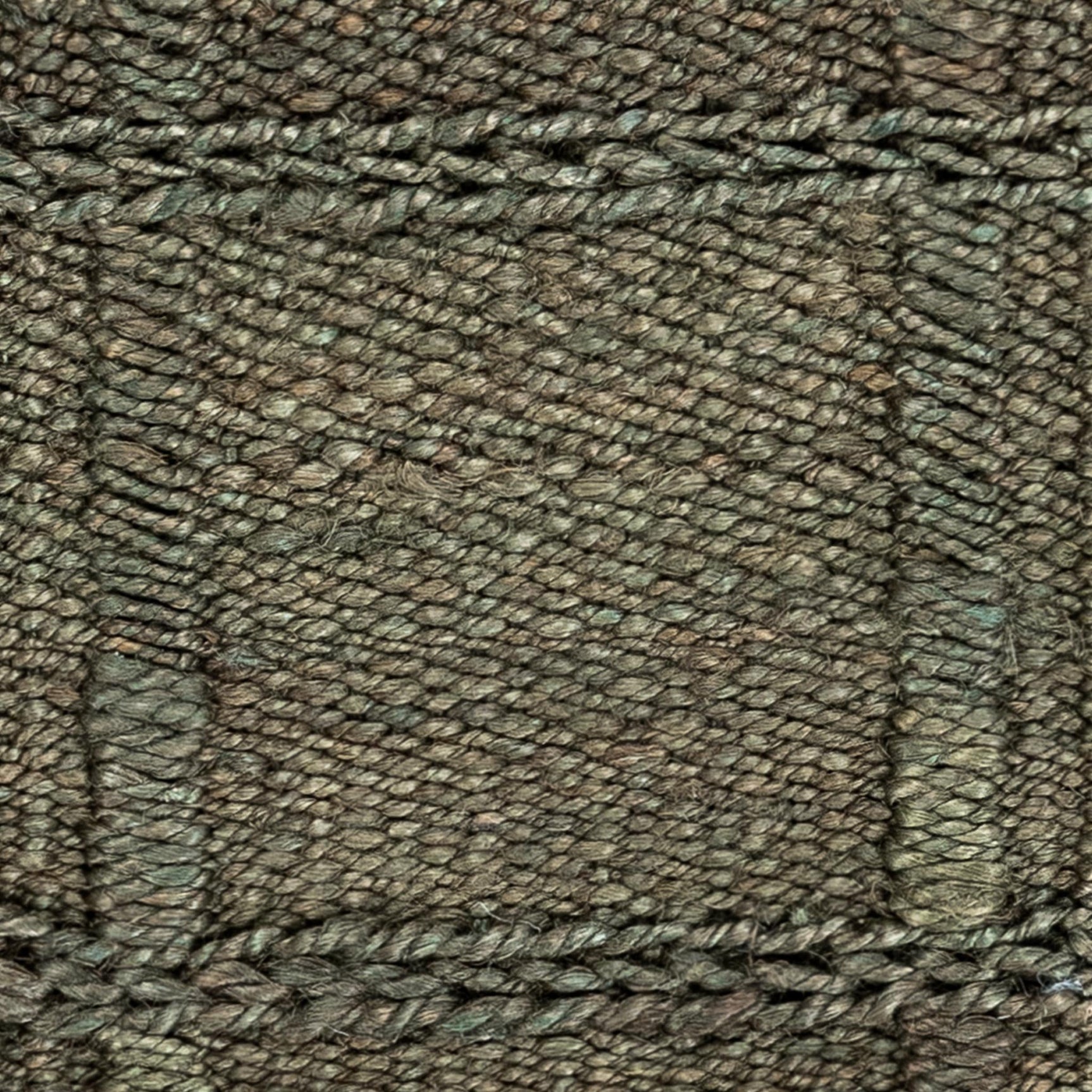 Aberdeen Jute Olive Green Rug - Ornate Home