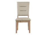 Aberdeen Light Oak/Beige Side Chair (Set of 2) - Ornate Home