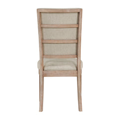 Aberdeen Light Oak/Beige Side Chair (Set of 2) - Ornate Home