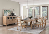 Aberdeen Light Oak Dining Table - Ornate Home