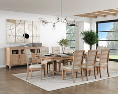 Aberdeen Light Oak Dining Table - Ornate Home