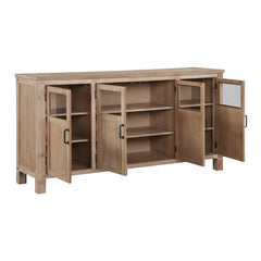 Aberdeen Light Oak Server - Ornate Home