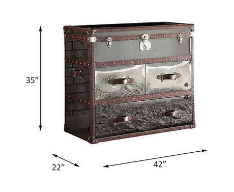 Aberdeen Vintage Dark Brown Sofa Table - Ornate Home