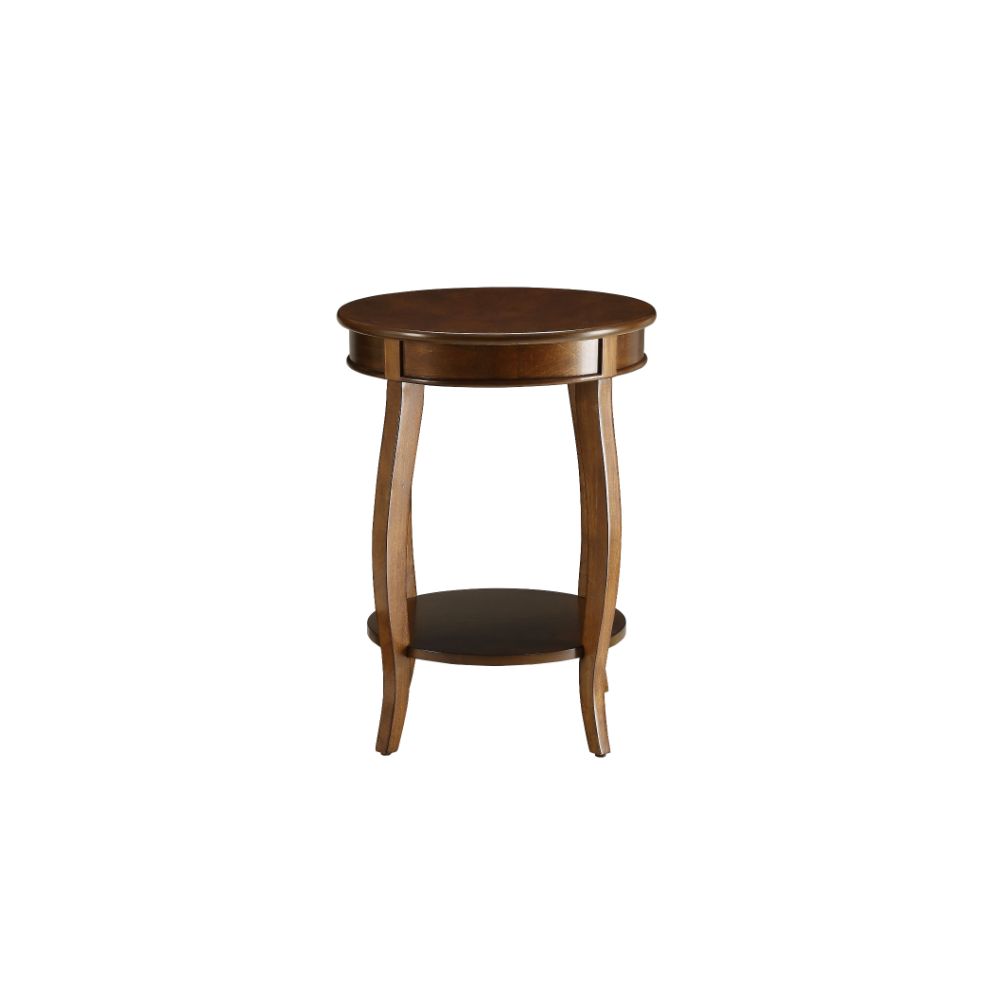 Aberta Walnut Accent Table - Ornate Home