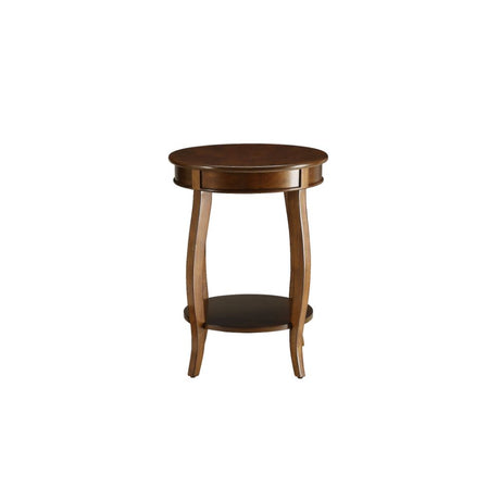 Aberta Walnut Accent Table - Ornate Home