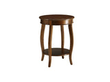 Aberta Walnut Accent Table - Ornate Home