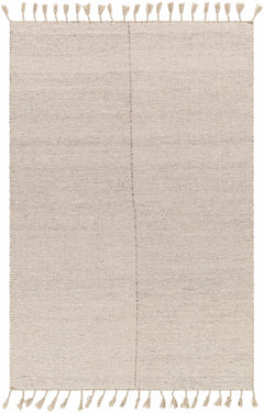 Abhay Beige Wool Area Rug - Clearance - Ornate Home