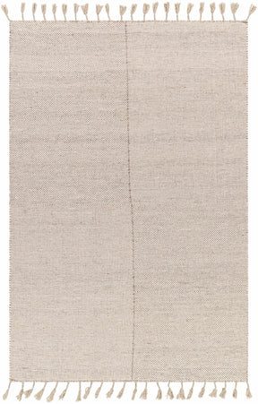 Abhay Beige Wool Area Rug - Clearance - Ornate Home