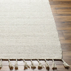 Abhay Beige Wool Area Rug - Clearance - Ornate Home