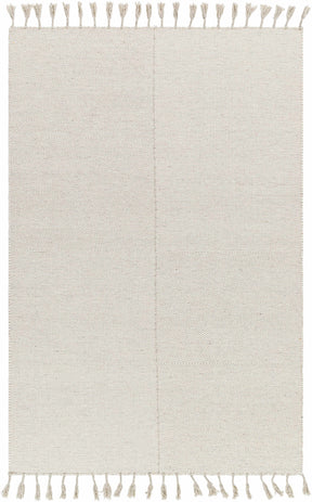Abhay Cream Wool Area Rug - Clearance - Ornate Home