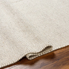 Abhay Cream Wool Area Rug - Clearance - Ornate Home