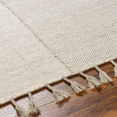 Abhay Cream Wool Area Rug - Clearance - Ornate Home