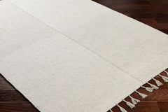 Abhay Cream Wool Area Rug - Clearance - Ornate Home