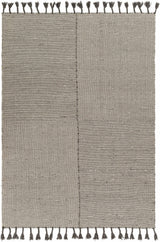 Abhay Gray Wool Area Rug - Clearance - Ornate Home