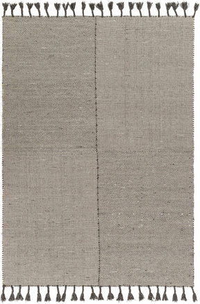 Abhay Gray Wool Area Rug - Clearance - Ornate Home