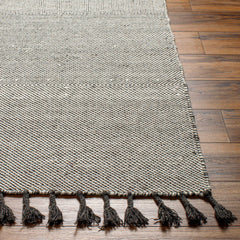 Abhay Gray Wool Area Rug - Clearance - Ornate Home
