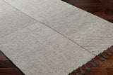 Abhay Gray Wool Area Rug - Clearance - Ornate Home