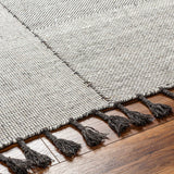 Abhay Gray Wool Area Rug - Clearance - Ornate Home
