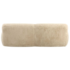 Abide Brown Rounded Sheepskin Sofa - Ornate Home