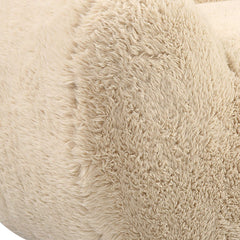 Abide Brown Rounded Sheepskin Sofa - Ornate Home