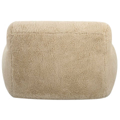 Abide Brown Sheepskin Accent Chair - Ornate Home