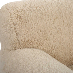 Abide Brown Sheepskin Accent Chair - Ornate Home