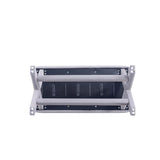 Abigail Double Ottoman Bench in Grey - Ornate Home