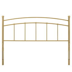 Abigail Gold Metal King Headboard - Ornate Home