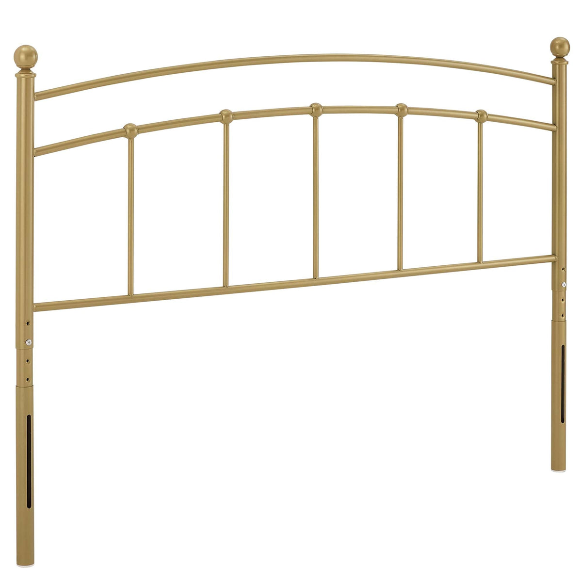 Abigail Gold Metal King Headboard - Ornate Home
