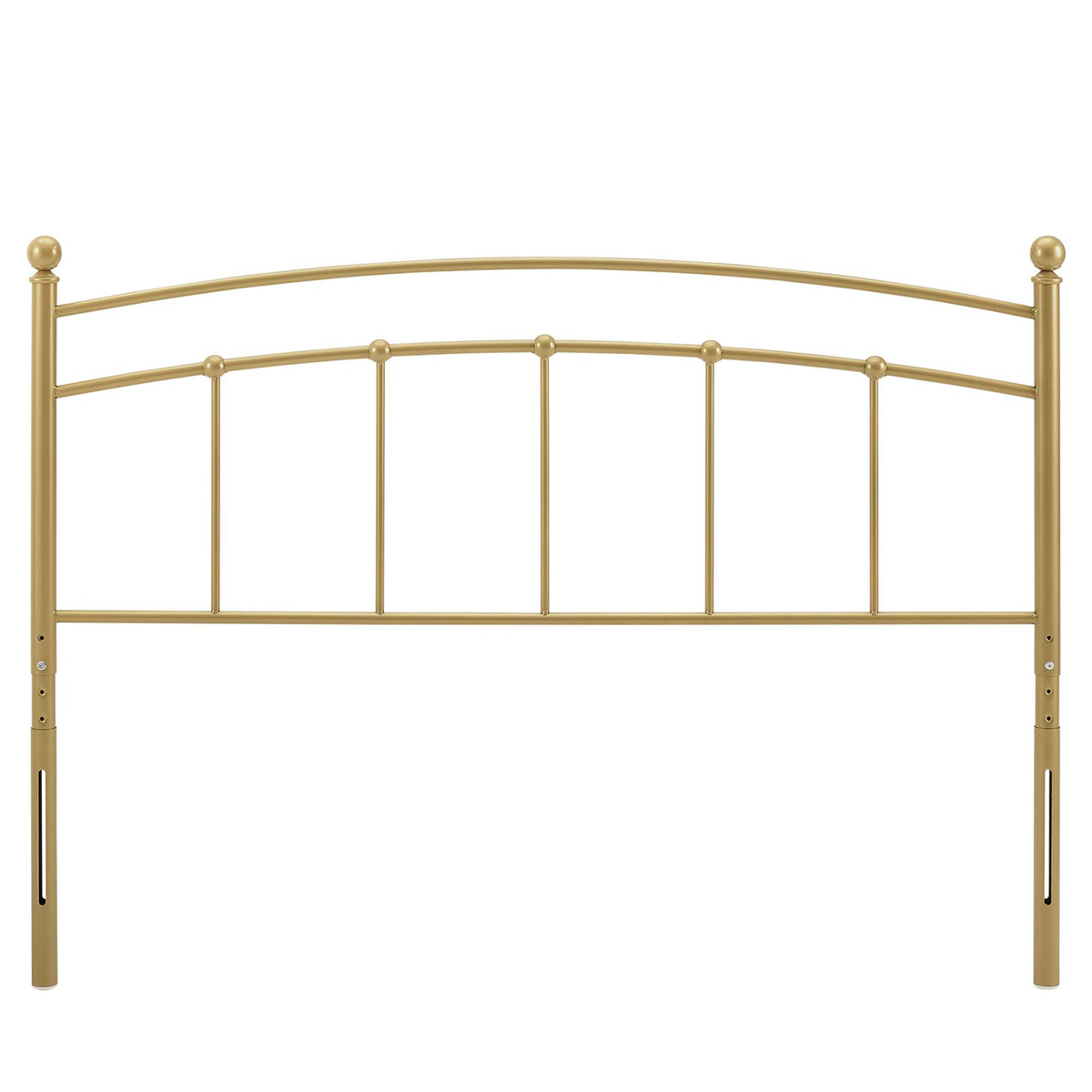 Abigail Gold Metal Twin Headboard - Ornate Home