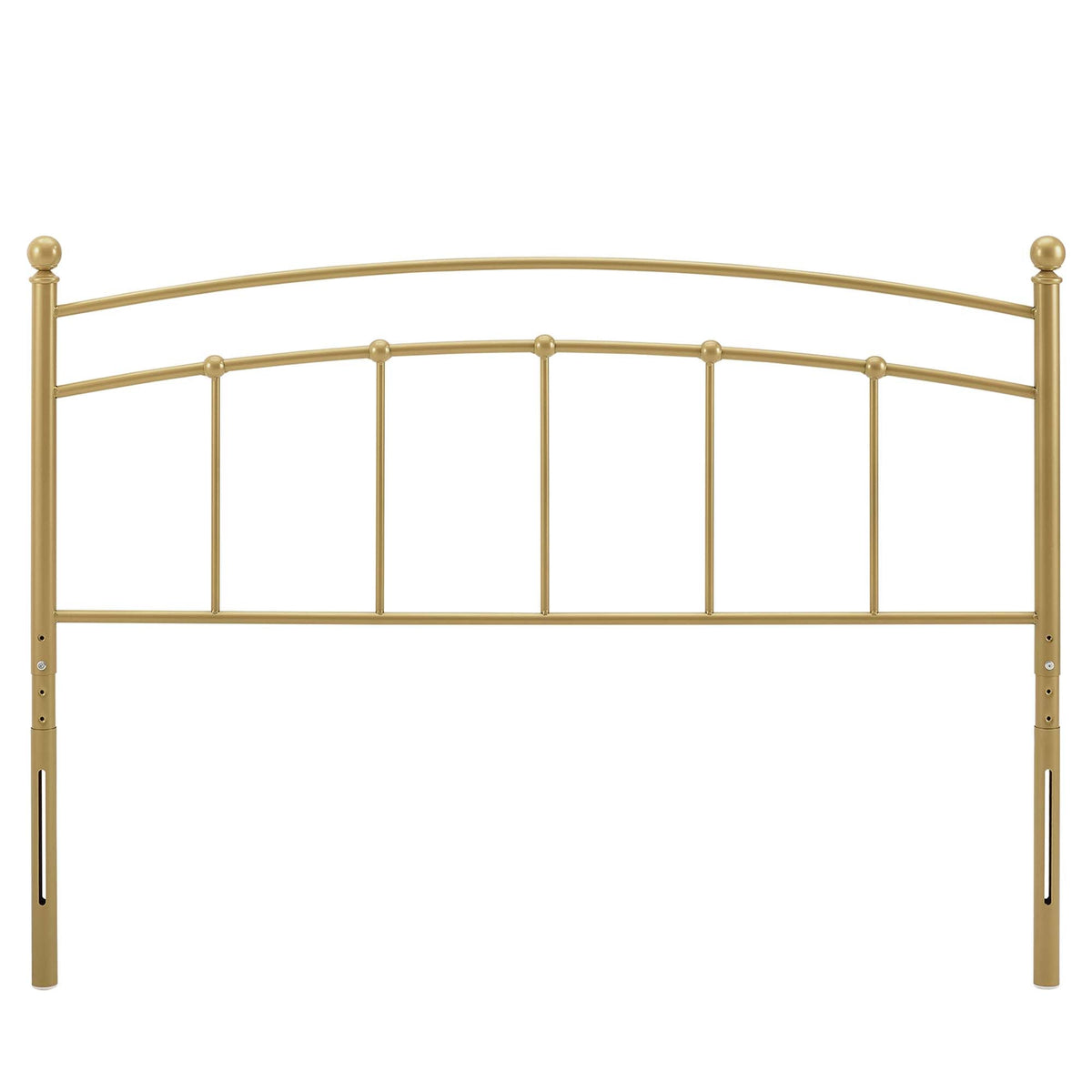 Abigail Gold Metal Twin Headboard - Ornate Home