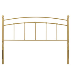 Abigail Gold Metal Twin Headboard - Ornate Home