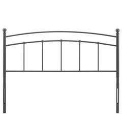 Abigail Gray Metal Full Headboard - Ornate Home
