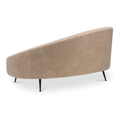 Abigail Light Brown Chaise - Ornate Home