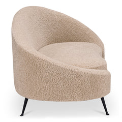 Abigail Light Brown Chaise - Ornate Home